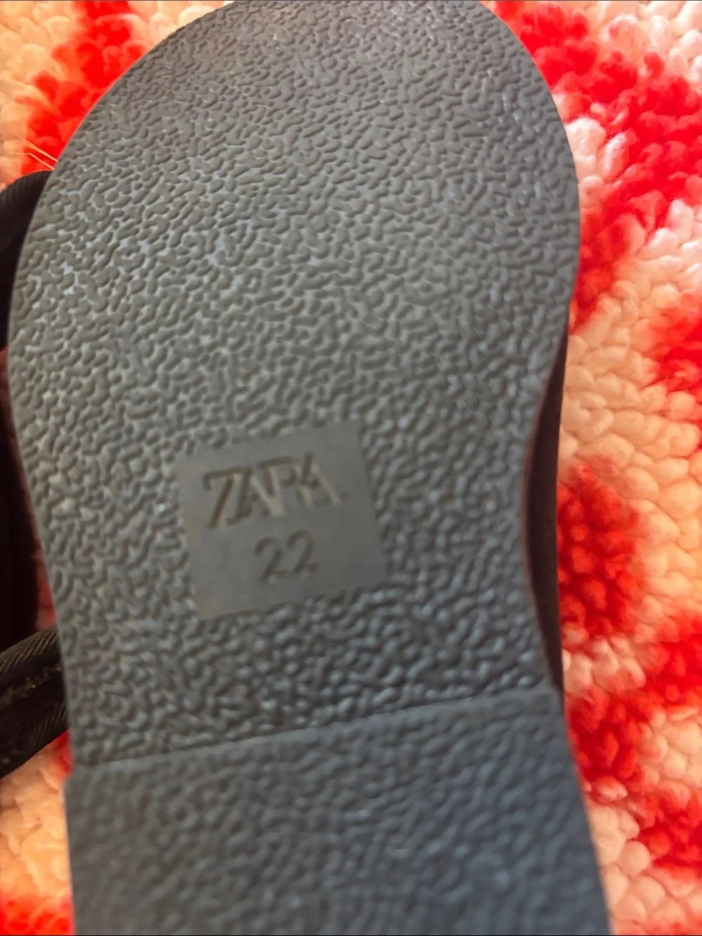 NWOT Zara Black Girls' Mary Jane Velvet Dress Shoes